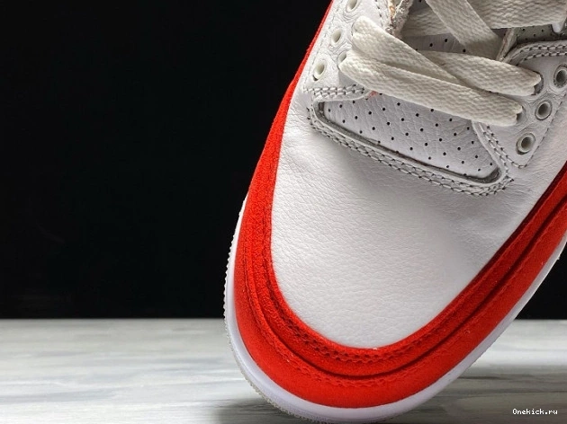 One Kick Air Jordan 3 Retro Tinker CJ0939-100 University Red White 0812